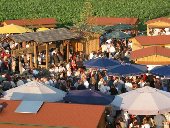 Besucher / Menschen beim Schratln